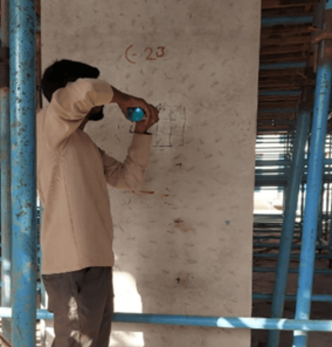 Non-Destructive Testing of RC Structures